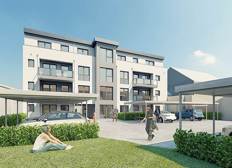 Mehrfamilienhauses Bahnhofstraße in Siegburg-Zentrum